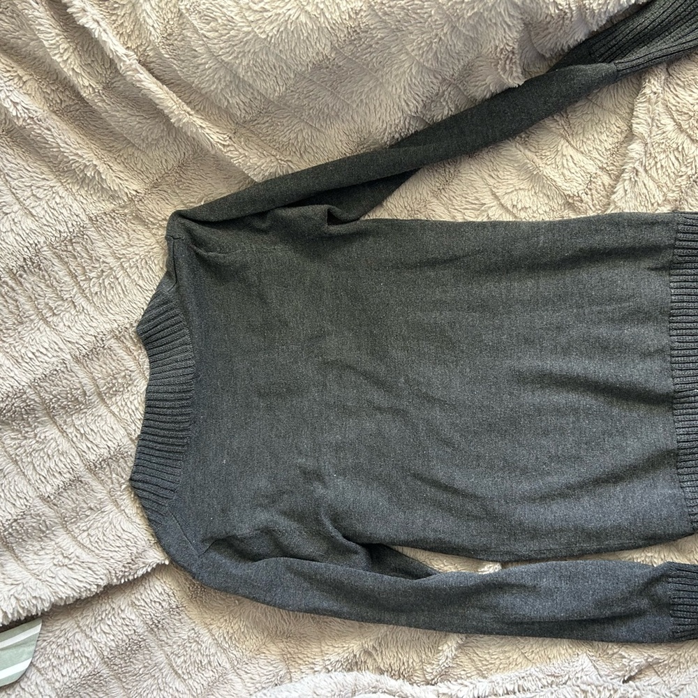 Hot Kiss Charcoal Knit Pullover